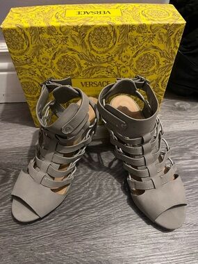 Ardene Caged Gladiator Heels